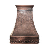 USA Elegant Antique Custom Copper Stove Vent Hoods URHC-33