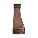 USA Elegant Antique Custom Copper Stove Vent Hoods URHC-33