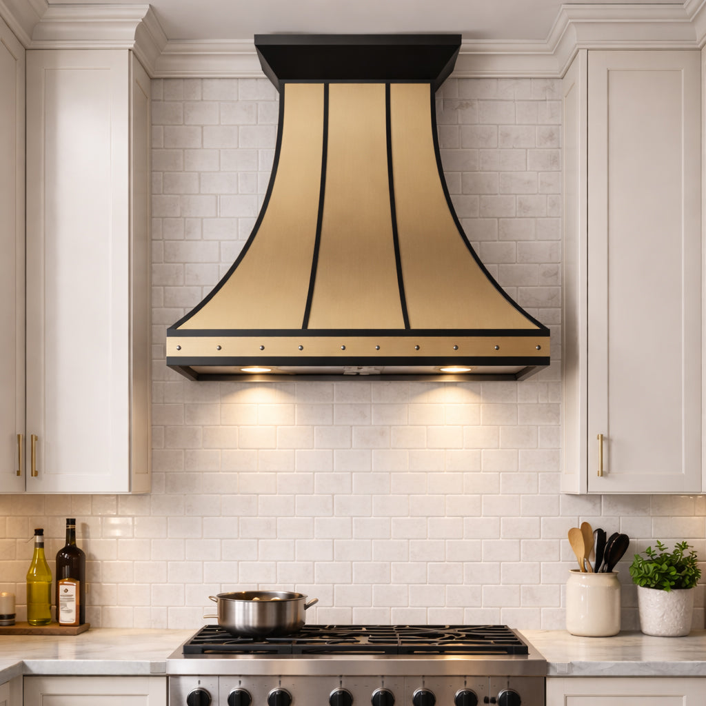 USA Florida Designer Brass Kitchen Hood URHB-79
