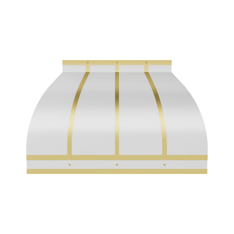 USA Florida White Custom Stainless Steel Kitchen Hood URHS-170