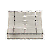 USA Glossy White Luxury Stainless Steel Kitchen Hood URHS-229