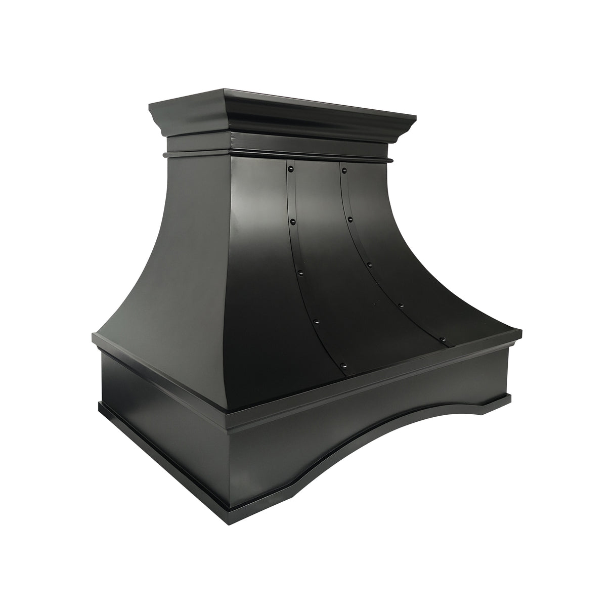USA Handmade Bronze Copper Exhaust Hood with Arch Apron URHC-101