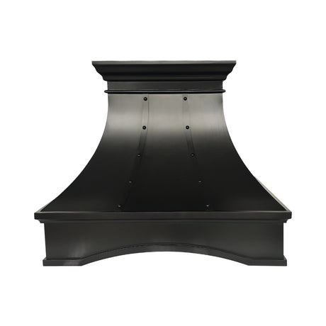 USA Handmade Bronze Copper Exhaust Hood with Arch Apron URHC-101