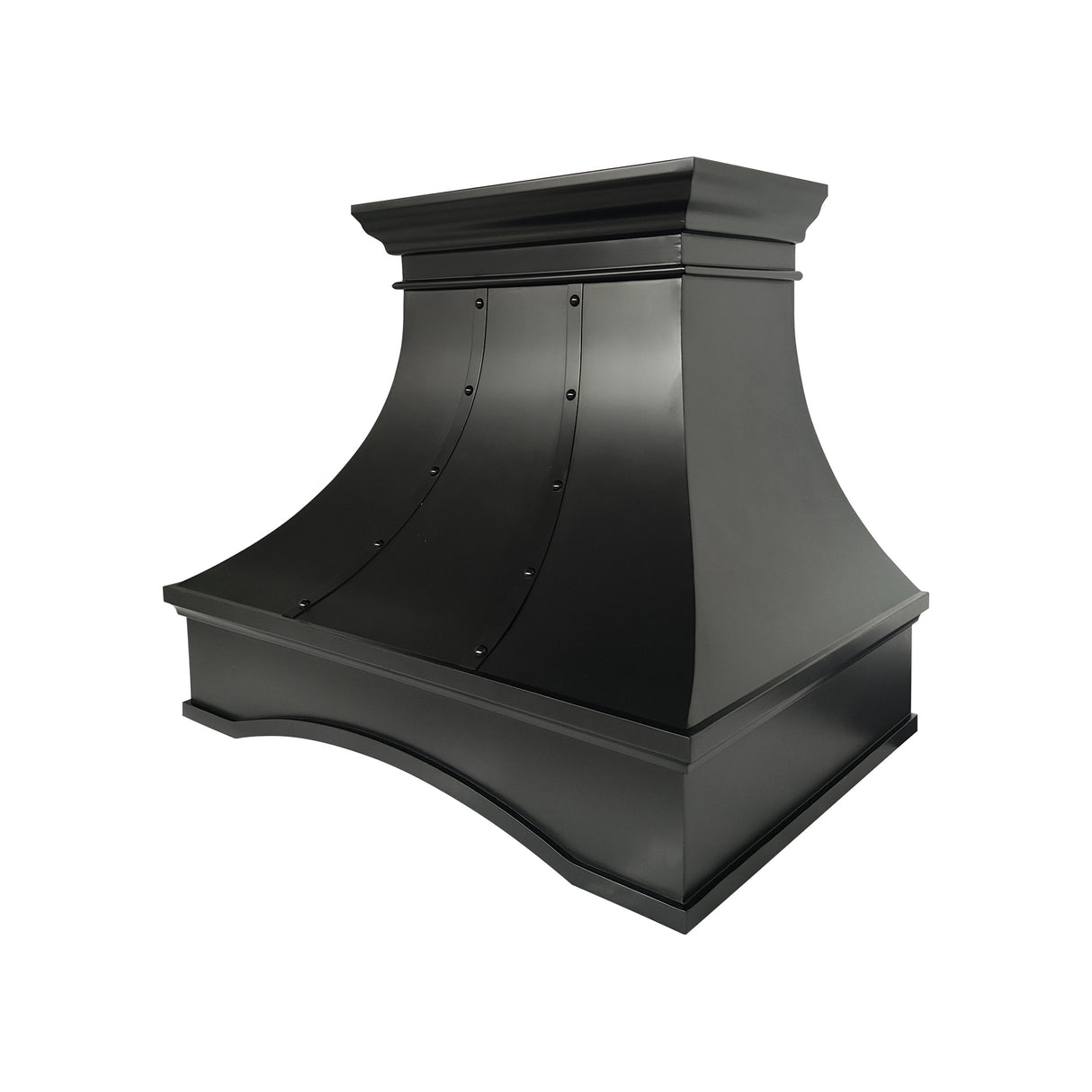 USA Handmade Bronze Copper Exhaust Hood with Arch Apron URHC-101