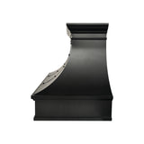 USA Handmade Bronze Copper Exhaust Hood with Arch Apron URHC-101