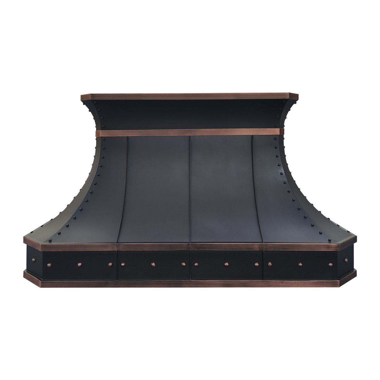 USA Industrial Kitchen Vent Hood with Curved Design URHC-23