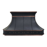 USA Industrial Kitchen Vent Hood with Curved Design URHC-23