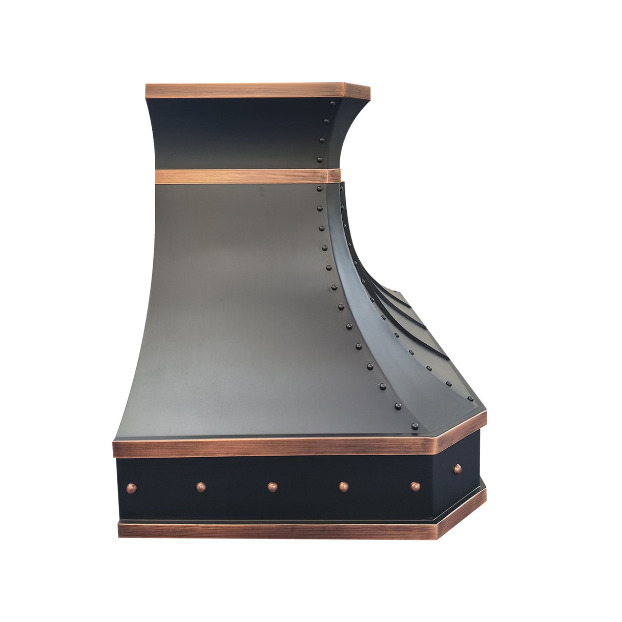USA Industrial Kitchen Vent Hood with Curved Design URHC-23