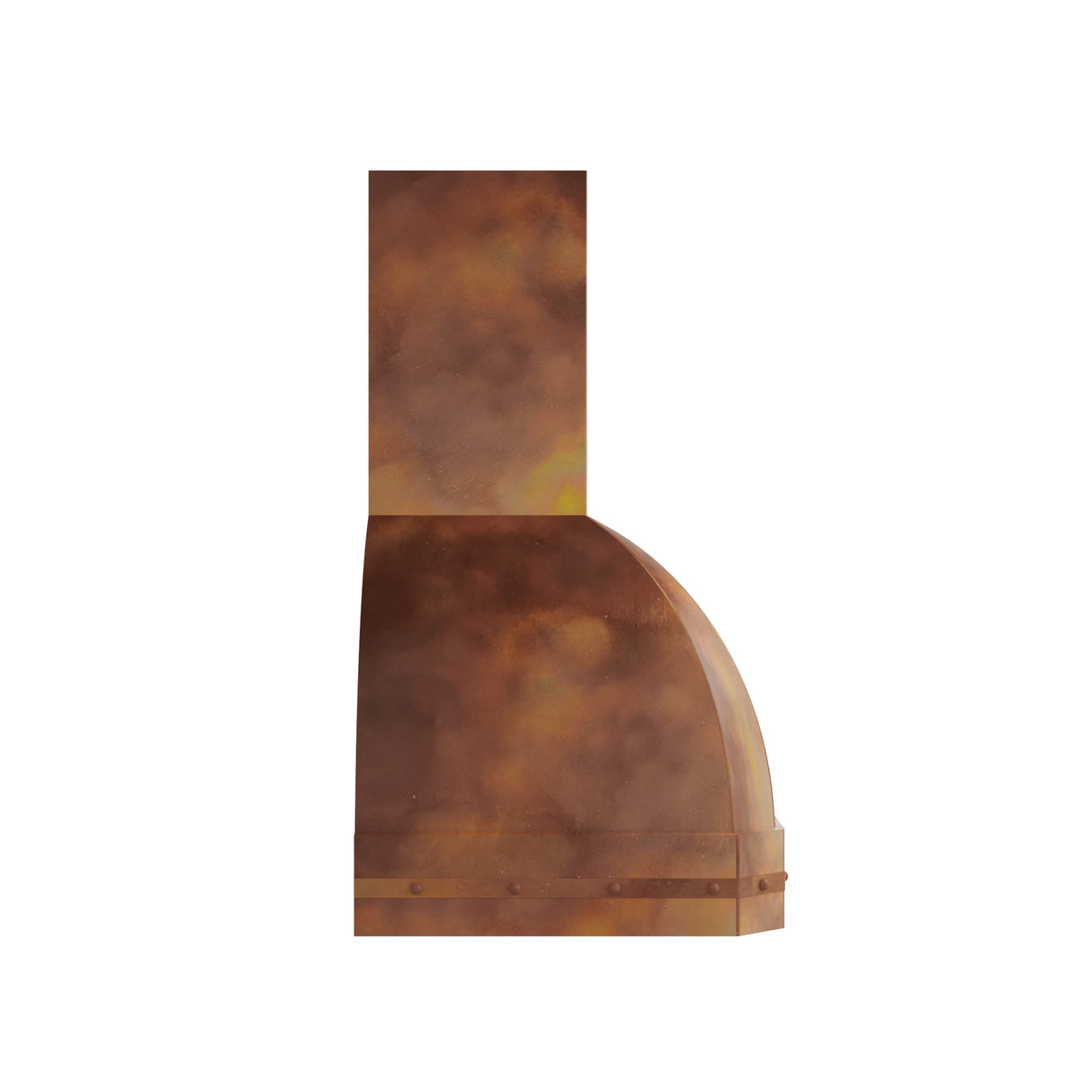 USA Los Angle Costal Vibe Fire Copper Stove Hood URHC-97