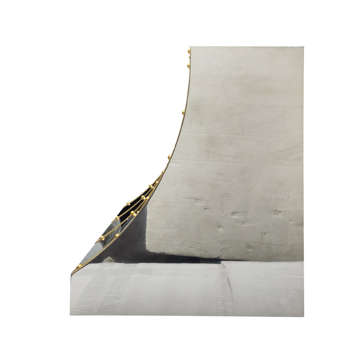 USA Los Angles Polished Stainless Steel Vent Hood URHS-173