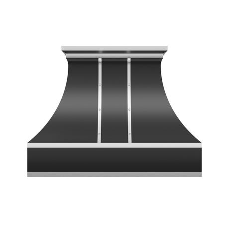 USA Luxury Black Custom Stainless Steel Vent Hood URHS-174
