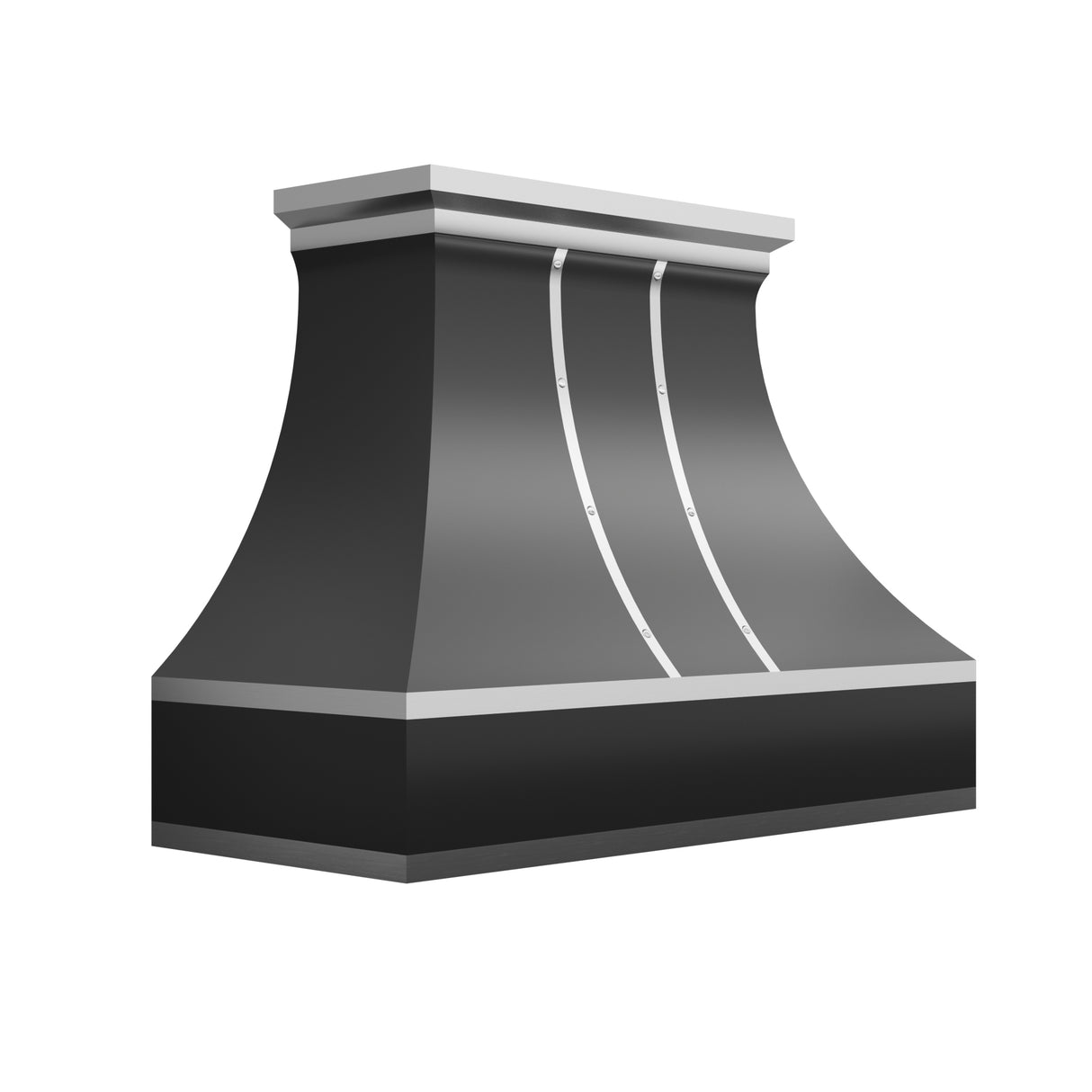USA Luxury Black Custom Stainless Steel Vent Hood URHS-174