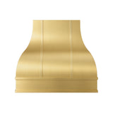 USA Luxury Brass Exhaust Hood with Custom Straps URHB-170