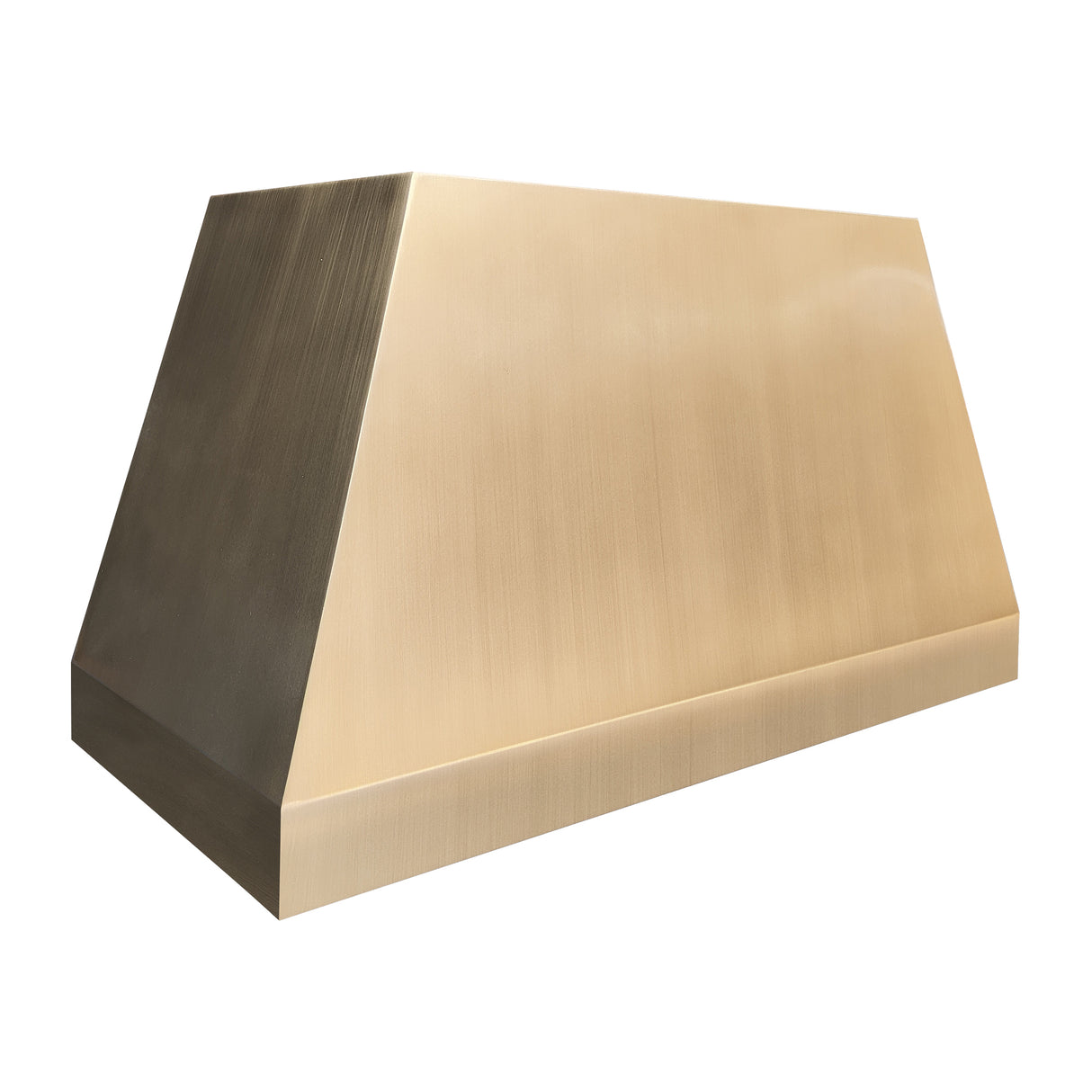 USA Luxury Custom Curved Brass Stove Hood URHB-87