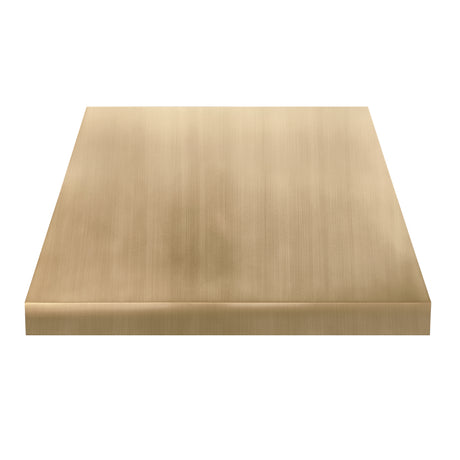 USA Luxury Custom Curved Brass Stove Hood URHB-87