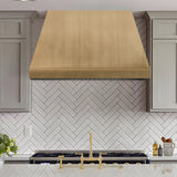 USA Luxury Custom Curved Brass Stove Hood URHB-87