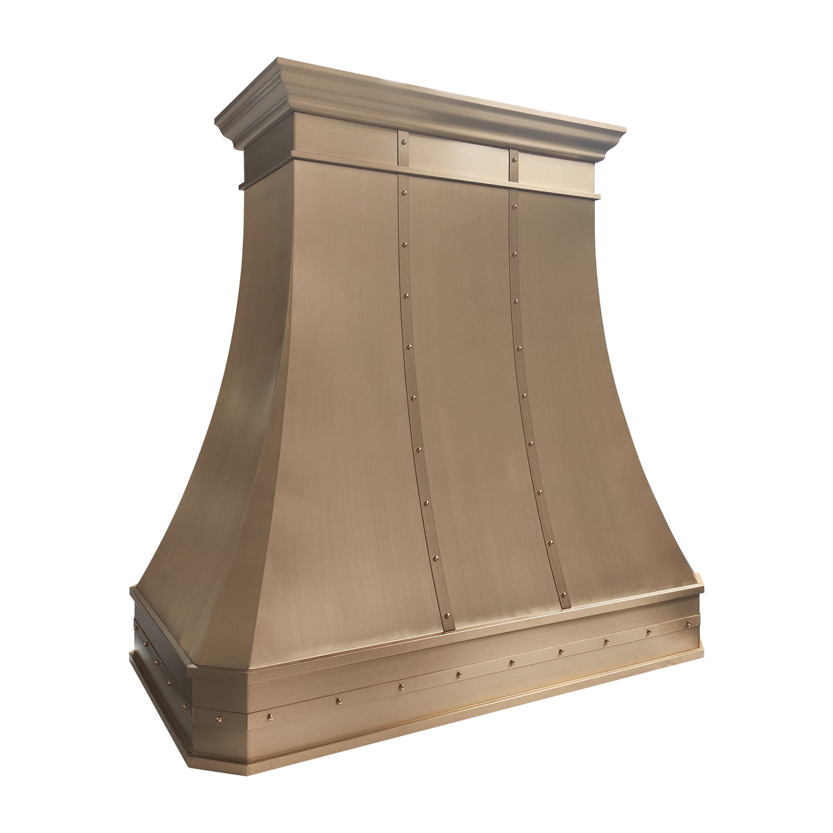 USA Luxury Custom Island Mount Brass Vent Hood URHB-151