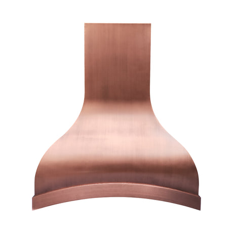USA Luxury Custom Sloped Copper Kitchen Hood URHC-75
