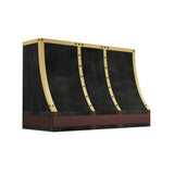 USA Luxury Handmade Custom Zinc Vent Hood URHZ-24