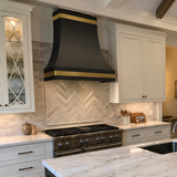 USA Luxury Handmade Grey Stainless Steel Vent Hood URHS-248