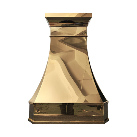 USA Luxury Polished Handmade Brass Kitchen Hood URHB-63