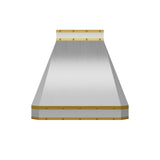 USA Luxury Stainless Steel Exhaust Hood with Custom Straps URHS-184