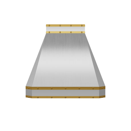USA Luxury Stainless Steel Exhaust Hood with Custom Straps URHS-184