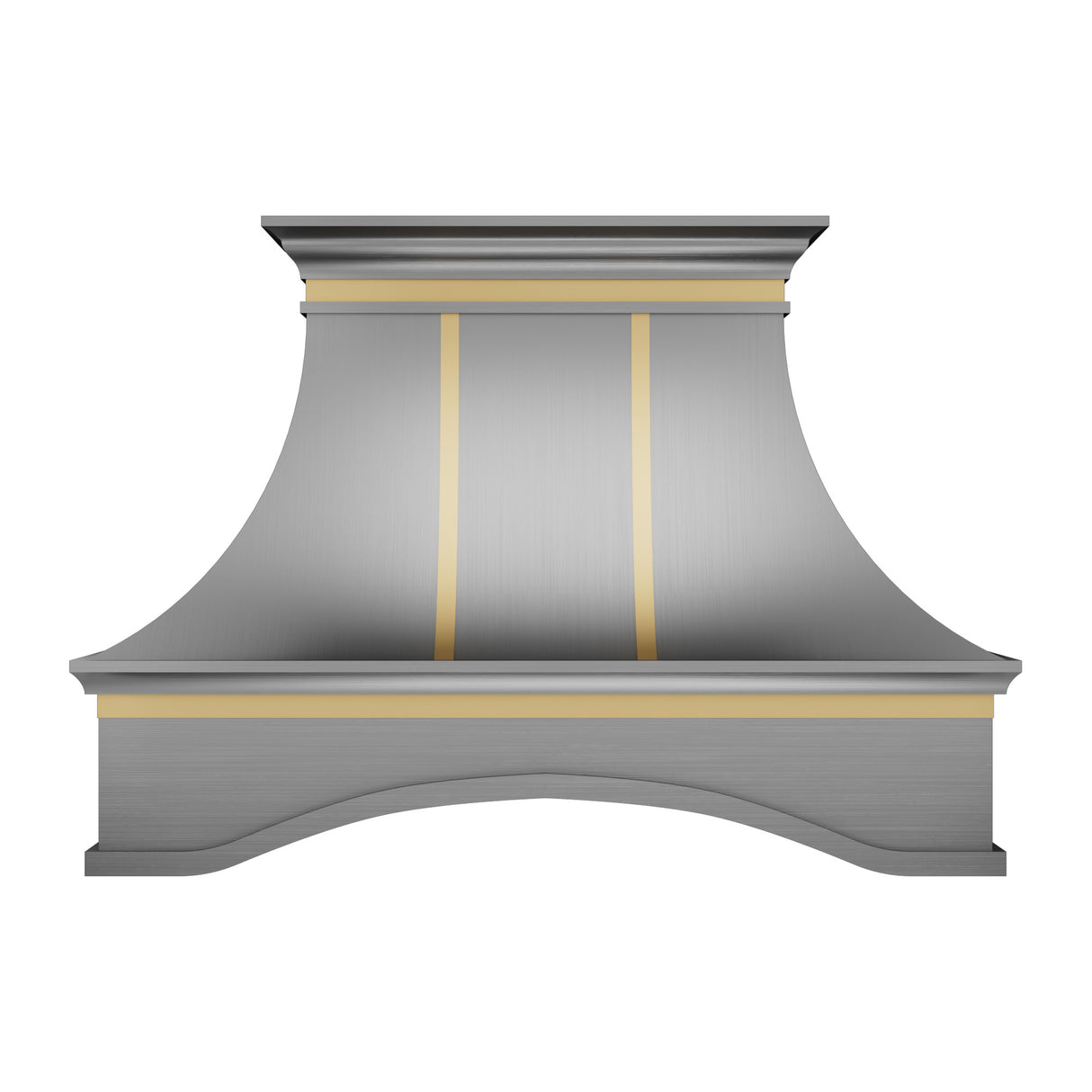 USA Luxury Stainless Steel Vent Hood with Arch Design Apron URHS-143