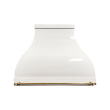 USA Luxury White Stainless Steel Range Hood URHS-129