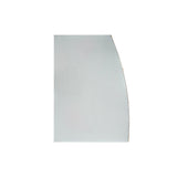 USA Luxury White Stainless Steel Stove Hood Faeaturing Polished Brass Straps URHS-256