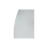 USA Luxury White Stainless Steel Stove Hood Faeaturing Polished Brass Straps URHS-256