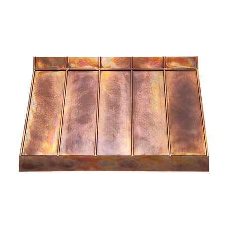 USA Miami Fire Patina Copper Kitchen Hood URHC-85