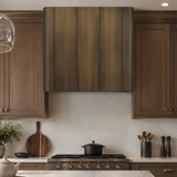 USA Minimal Box Shaped Custom Brass Range Hood URHB-140