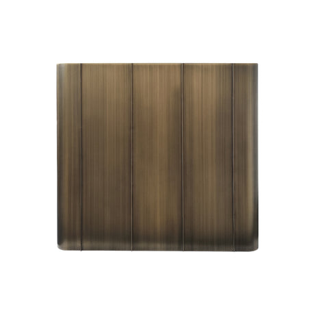 USA Minimal Box Shaped Custom Brass Range Hood URHB-140