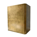USA Minimal Box Shaped Handcrafted Brass Vent Hood URHB-158