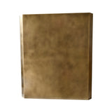 USA Minimal Box Shaped Handcrafted Brass Vent Hood URHB-158