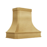 USA Minimal Brass Exhaust Hood with Heavy Hammered Finish URHB-114