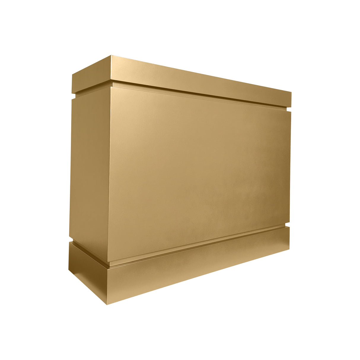 USA Minimal Brass Stove Hood with Box Shaped URHB-119