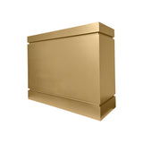 USA Minimal Brass Stove Hood with Box Shaped URHB-119