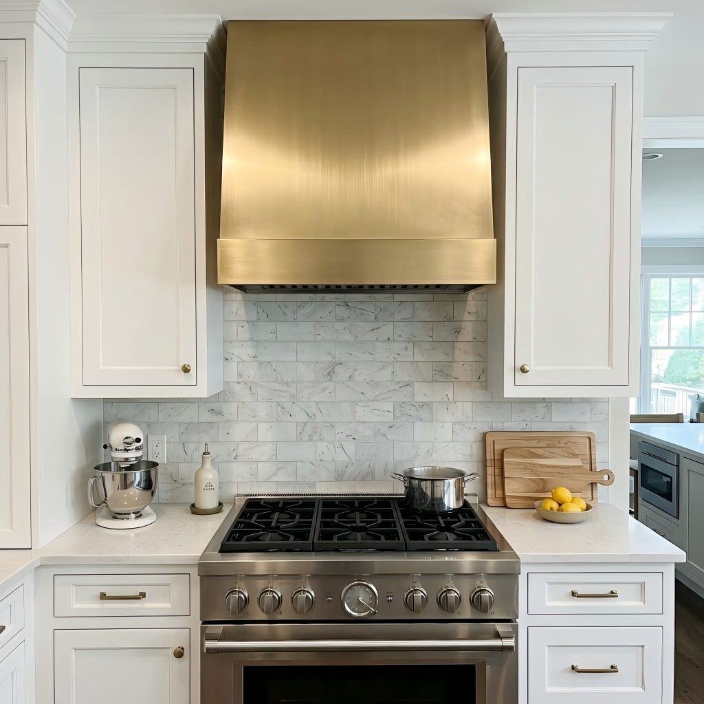 USA Minimal Custom Brass Exhaust Hood URHB-149