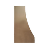 USA Minimal Custom Brushed Brass Stove Hood URHB-121