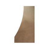 USA Minimal Custom Brushed Brass Stove Hood URHB-121