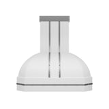 USA Minimal Custom White Stainless Steel Exhaust Hood URHS-235