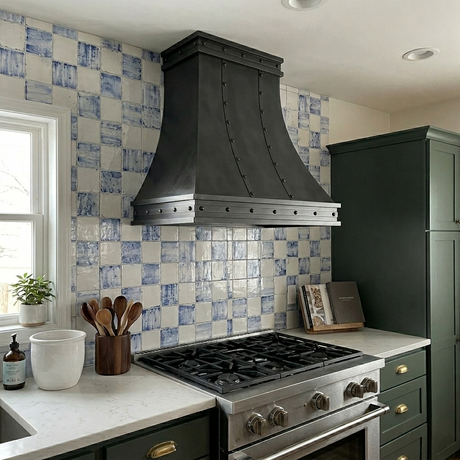 USA Minimal Dark Zinc Kitchen Hood URHZ-21