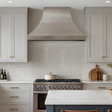 USA Minimal Handcrafted Brushed Stainless Steel Exhaust Hood URHS-269