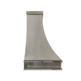 USA Minimal Stainless Steel Exhaust Hood with Round Handmade Rivets URHS-251