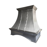USA Minimal Stainless Steel Range Hood with Artisan Apron URHS-210