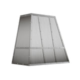 USA Modern Custom Stainless Steel Vent Hood with Curved Shaped URHS-209