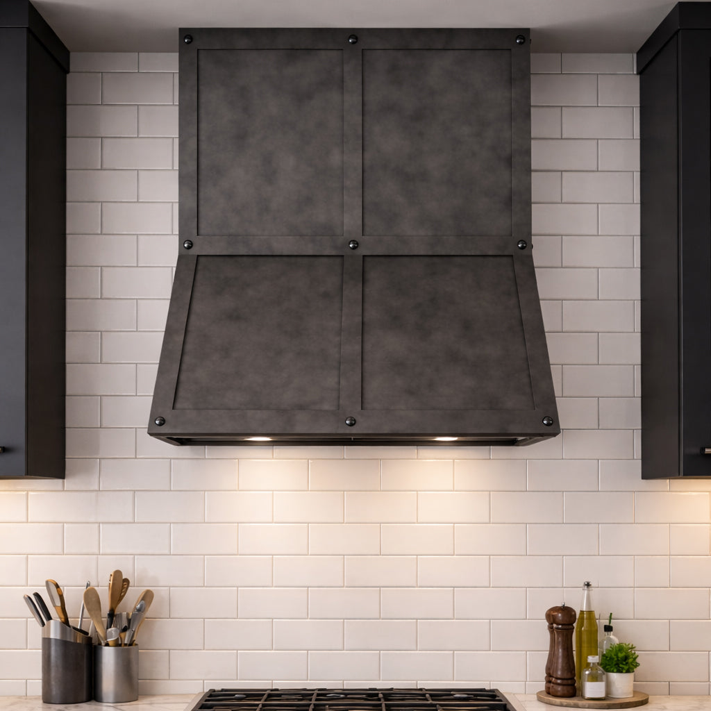 USA Modern Dark Zinc Vent Hood URHZ-16