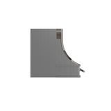 USA Modern Handmade Stainless Steel Vent Hood with Polished Details URHS-245
